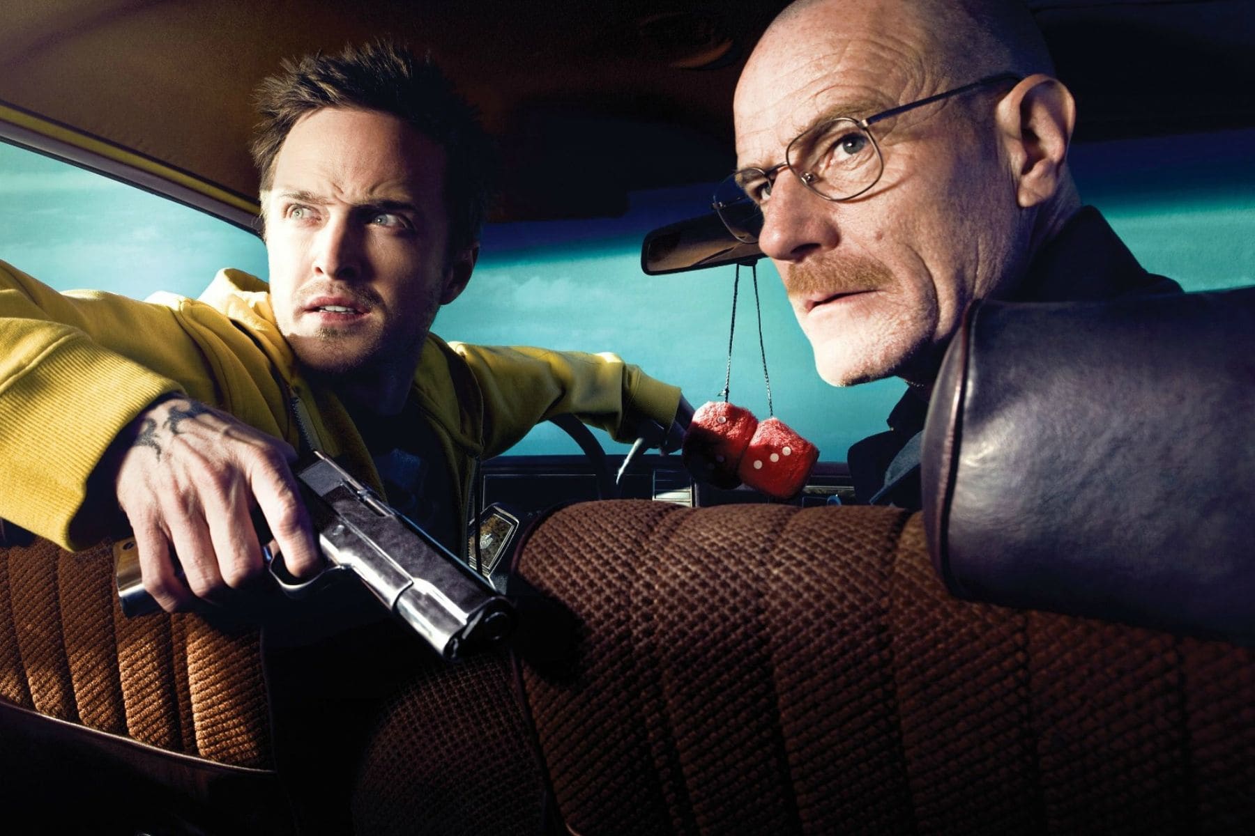 Bryan Cranston caracterizado como Walter White en Breaking Bad