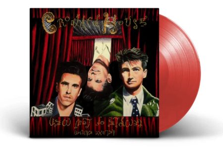 Disco de vinilo rojo de Temple of Low Men de Crowded House