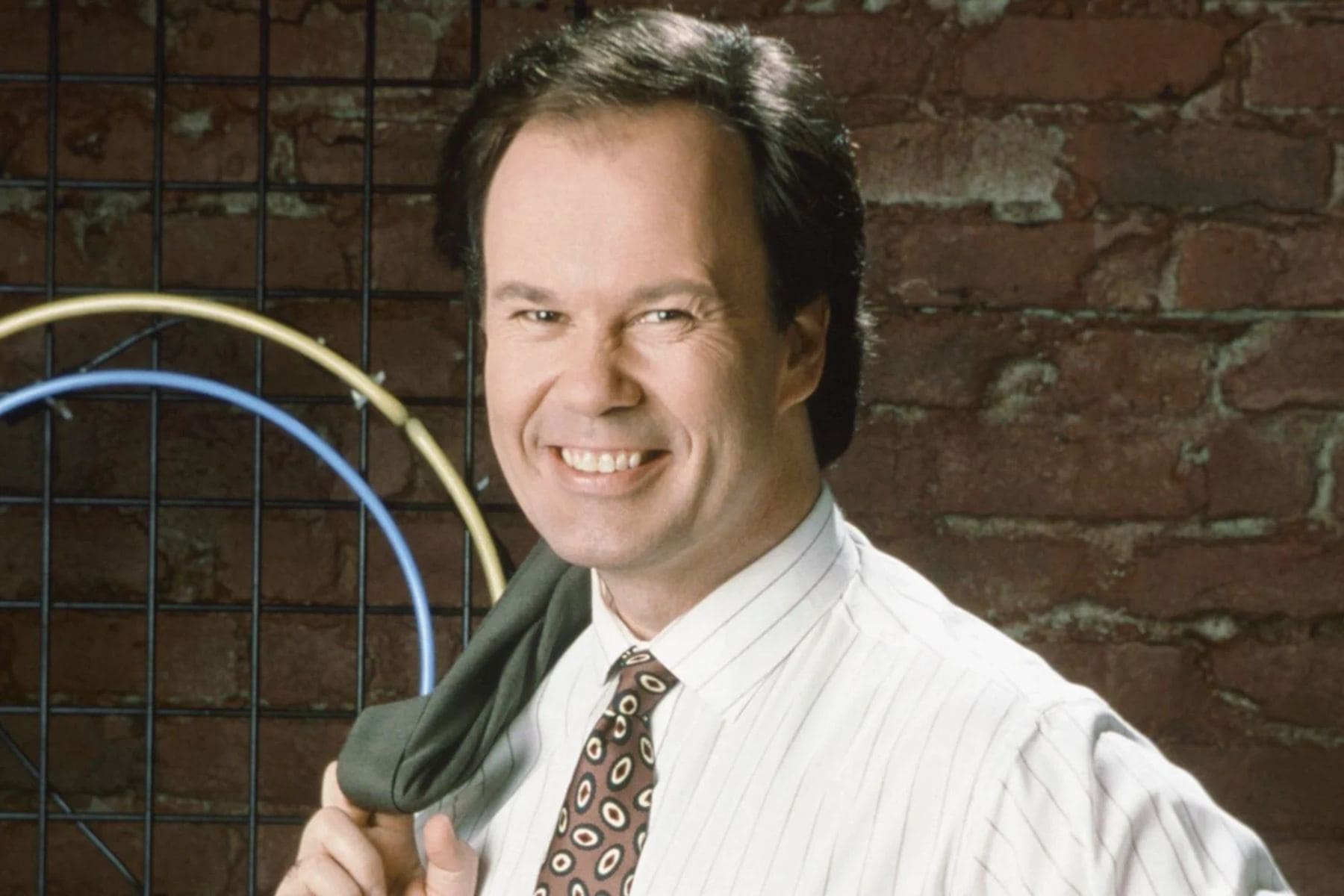 Dennis Haskins como el director Belding en un episodio de Saved by the Bell.