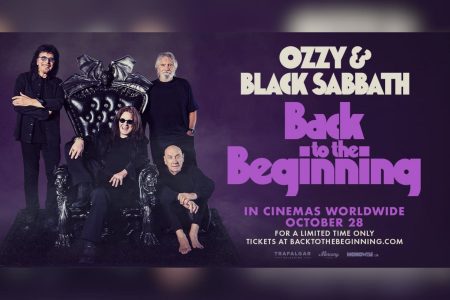 Ozzy Osbourne en concierto durante el rodaje de Ozzy & Black Sabbath Back to the Beginning