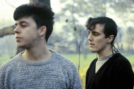 Roland Orzabal y Curt Smith en el video de The Seeds of Love Tears for Fears