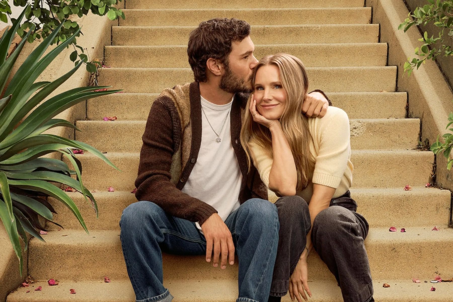 Kristen Bell y Adam Brody en el tráiler de Nobody Wants This temporada 3