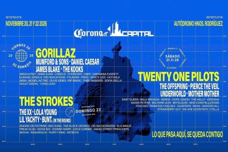Multitud de asistentes disfrutando de los conciertos en el Corona Capital.