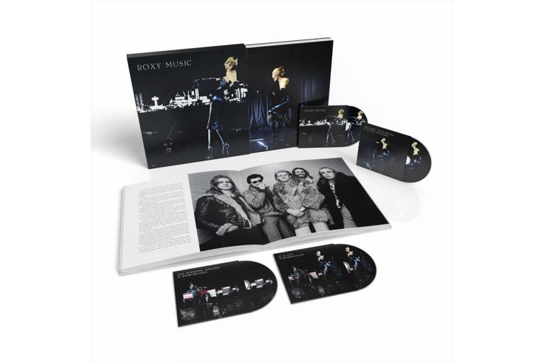 Portada clásica y estética de Roxy Music en los años setenta.