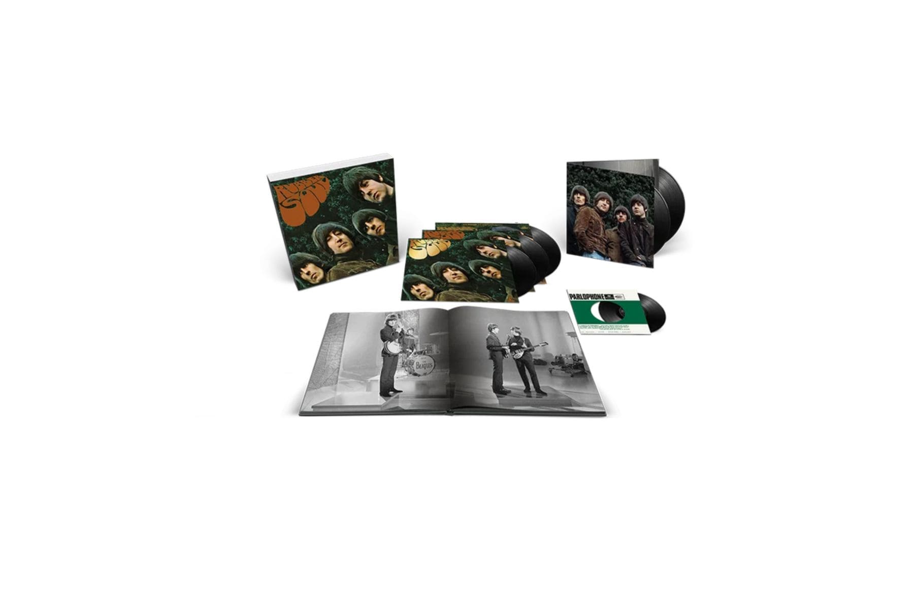 Rubber Soul fue publicado originalmente en diciembre de 1965 por Parlophone Records.