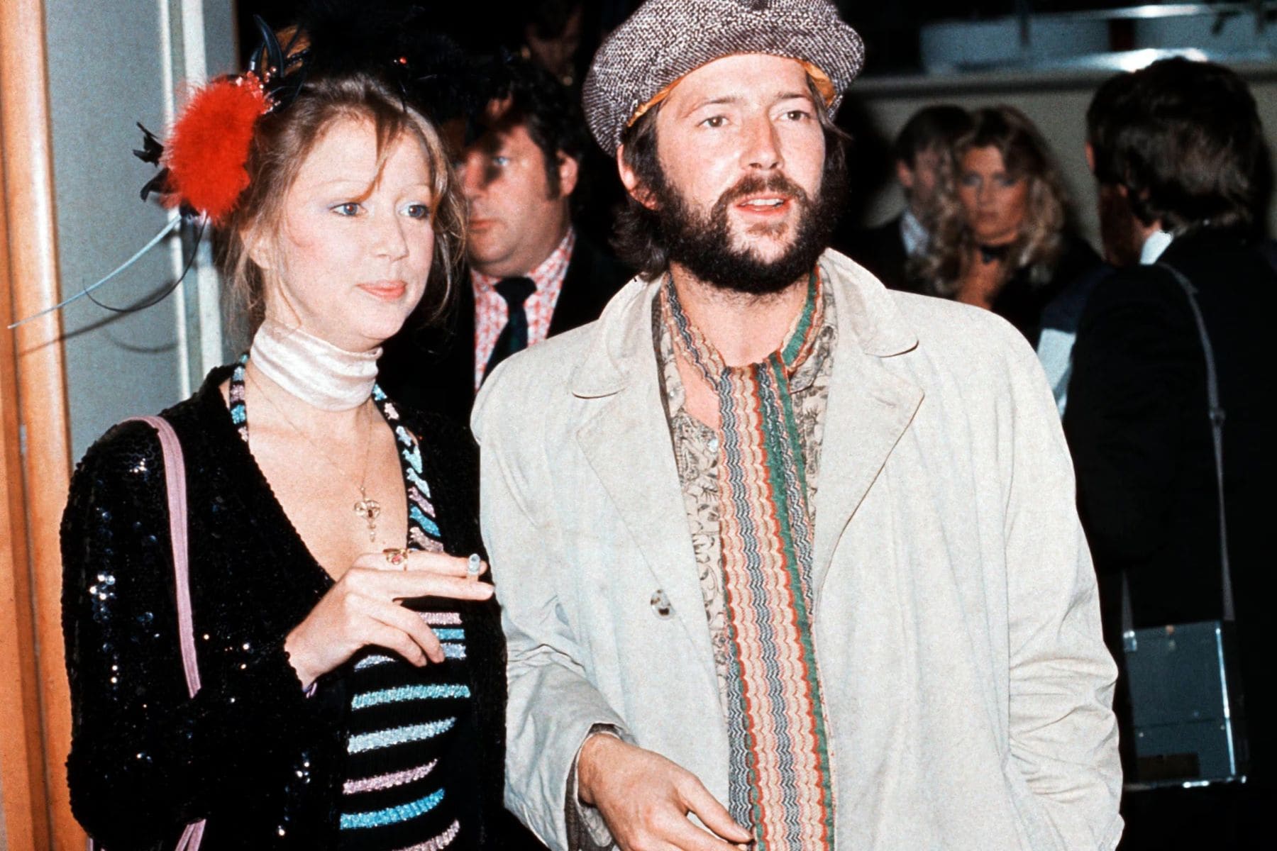 Eric Clapton inmortalizó a Pattie Boyd en la romántica balada Wonderful Tonight.